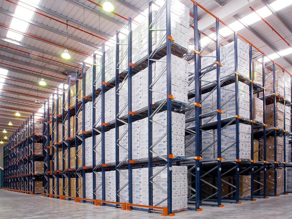 high-density storage rack system
